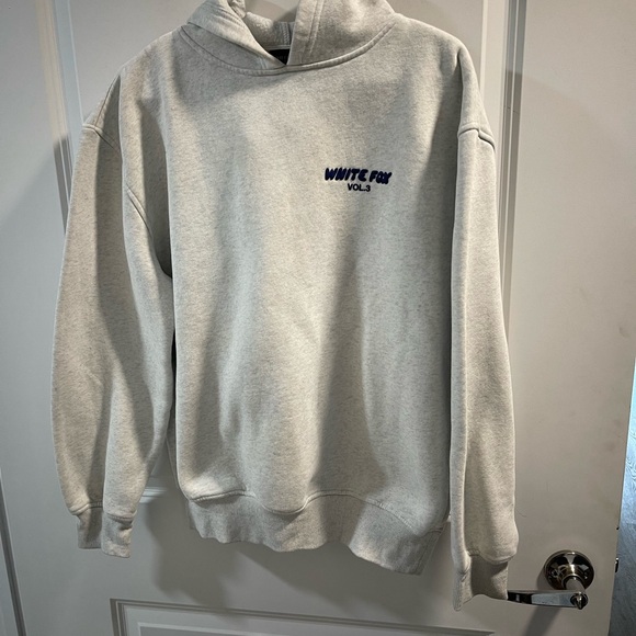 White Fox Tops - White Fox Boutique Cream Pullover Hoodie